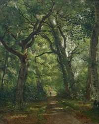 Pfad im Wald, 1864